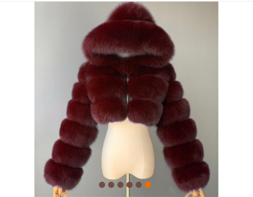 Fur Puffer Coat