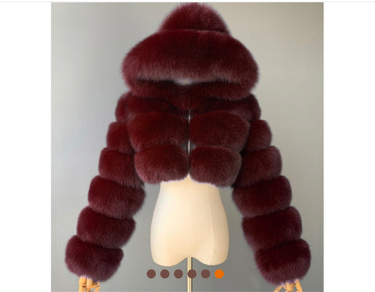 Fur Puffer Coat