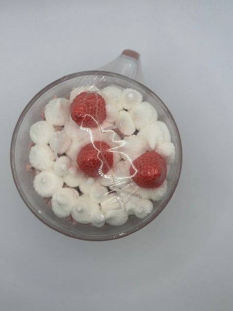 Strawberry Shortcake Scented Candle