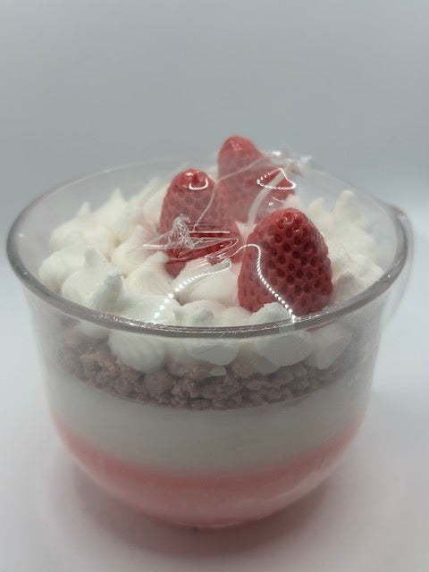 Strawberry Shortcake Scented Candle